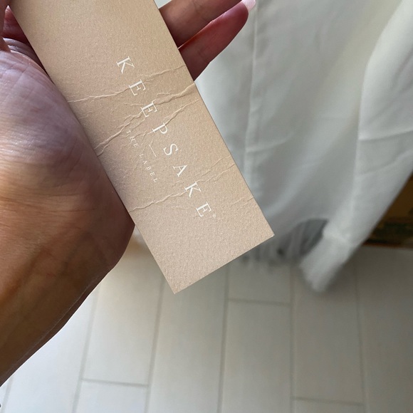 Keepsake The Label Untied Dress- Ivory - Picture 8 of 8